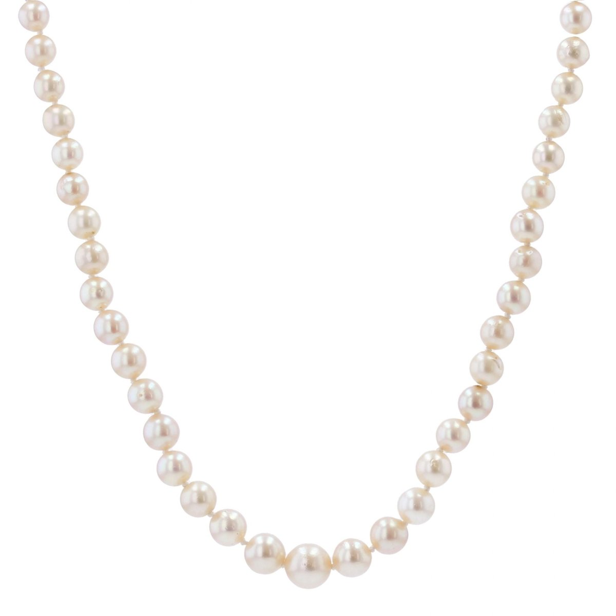 Collier en perles de culture fermoir en or jaune - Castafiore