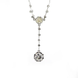 Collier en platine et diamants - Castafiore