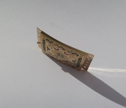 Collier Fermoir régional en or rose et émail - Castafiore