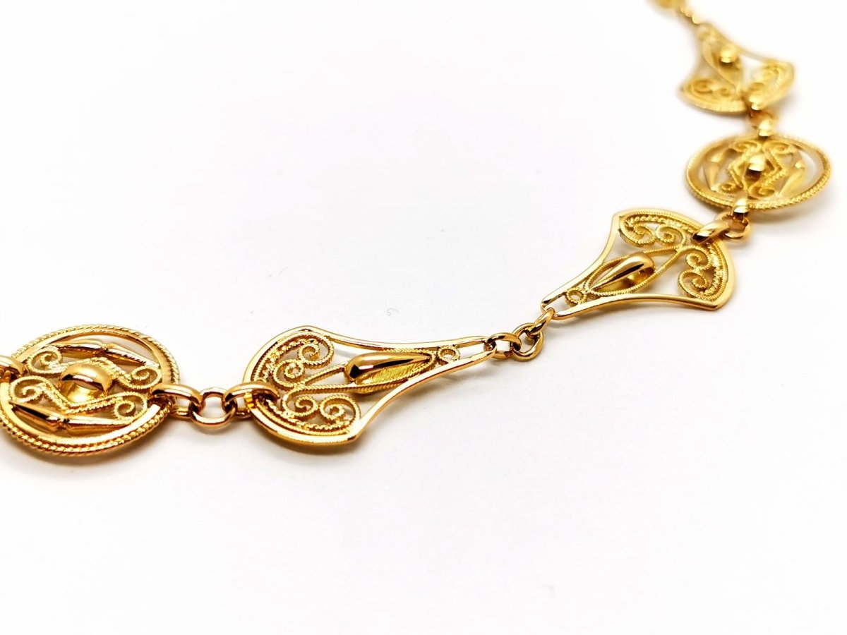 Collier Filigrane Or jaune - Castafiore