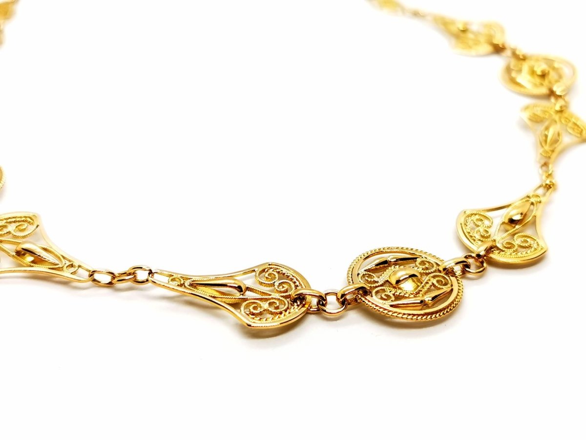 Collier Filigrane Or jaune - Castafiore