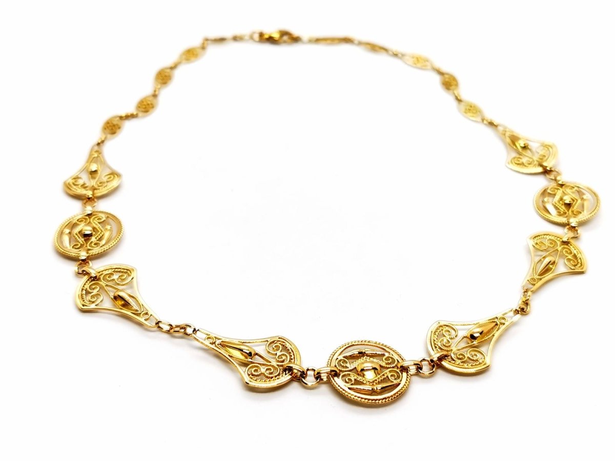 Collier Filigrane Or jaune - Castafiore