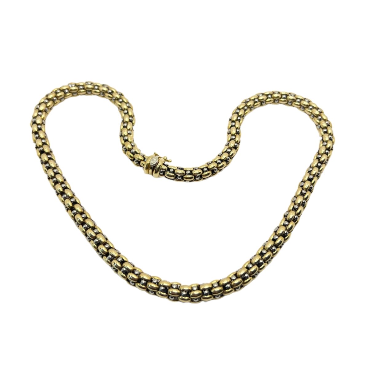 Collier FOPE en or blanc et jaune - Castafiore