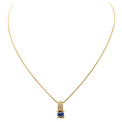 Collier Gay Frères Or jaune Saphir - Castafiore