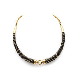 Collier Gay Frères torque or et argent - Castafiore