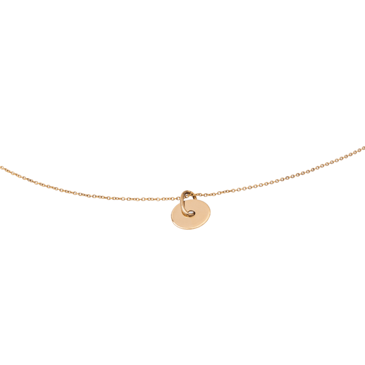 Collier GINETTE NY "Donut" en or rose - Castafiore