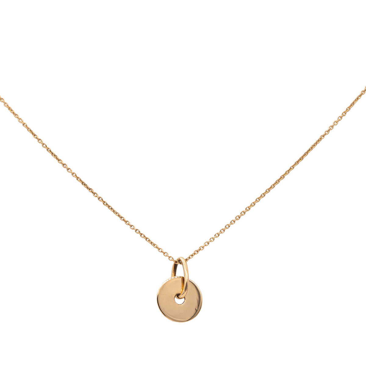 Collier GINETTE NY "Donut" en or rose - Castafiore
