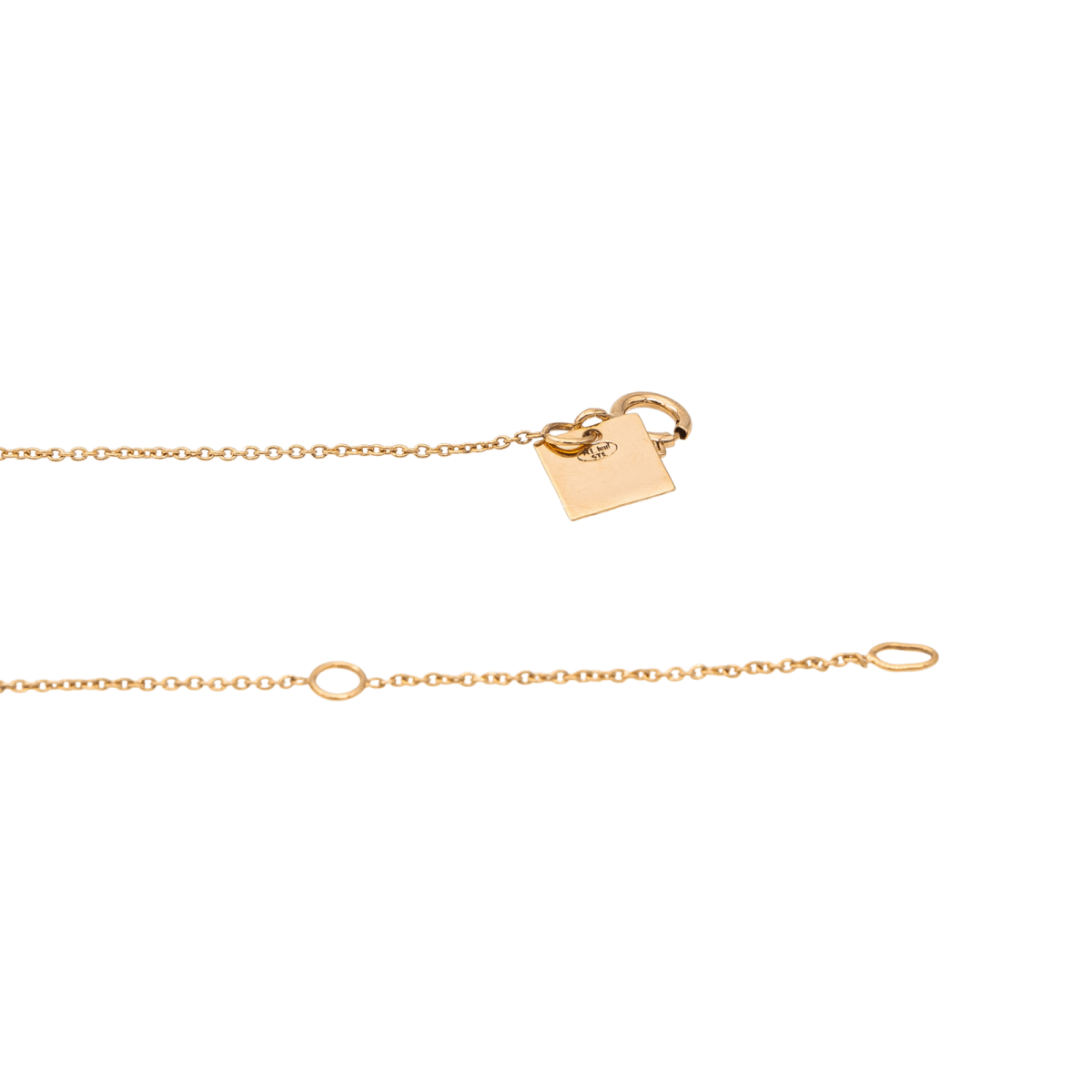 Collier GINETTE NY "Donut" en or rose - Castafiore