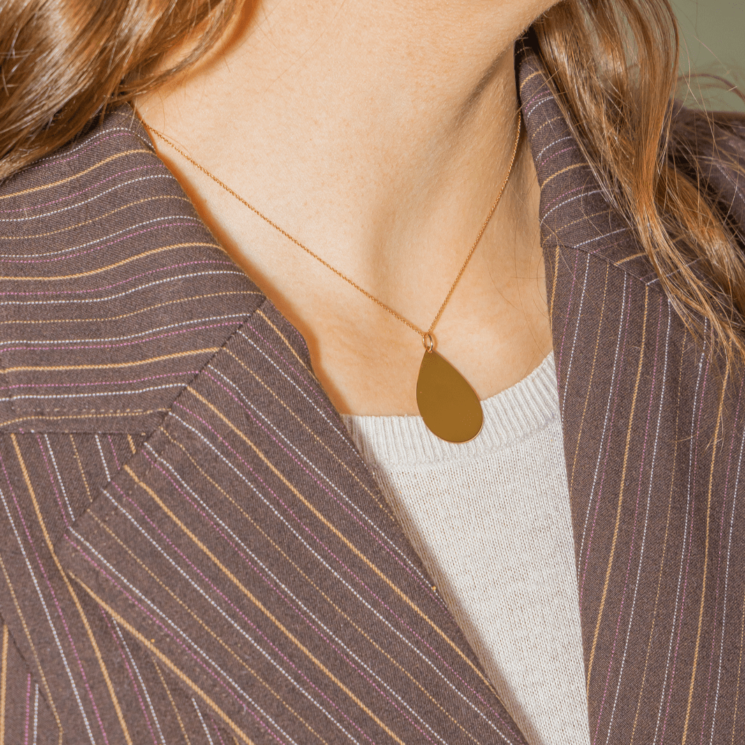 Collier GINETTE NY "Jumbo Bliss" en or rose - Castafiore