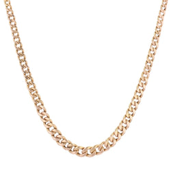 Collier GOURMETTE Vintage en or rose - Castafiore