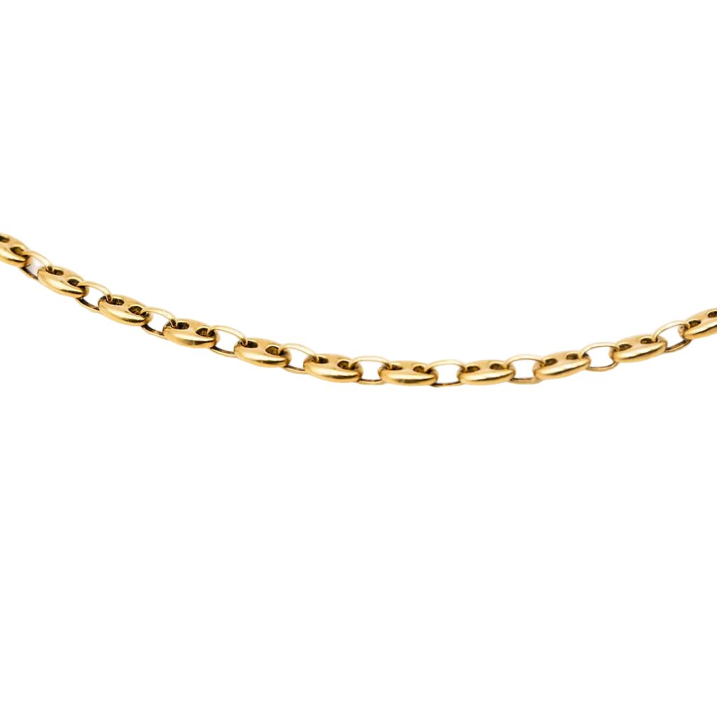 Collier Grain de café en or jaune - Castafiore