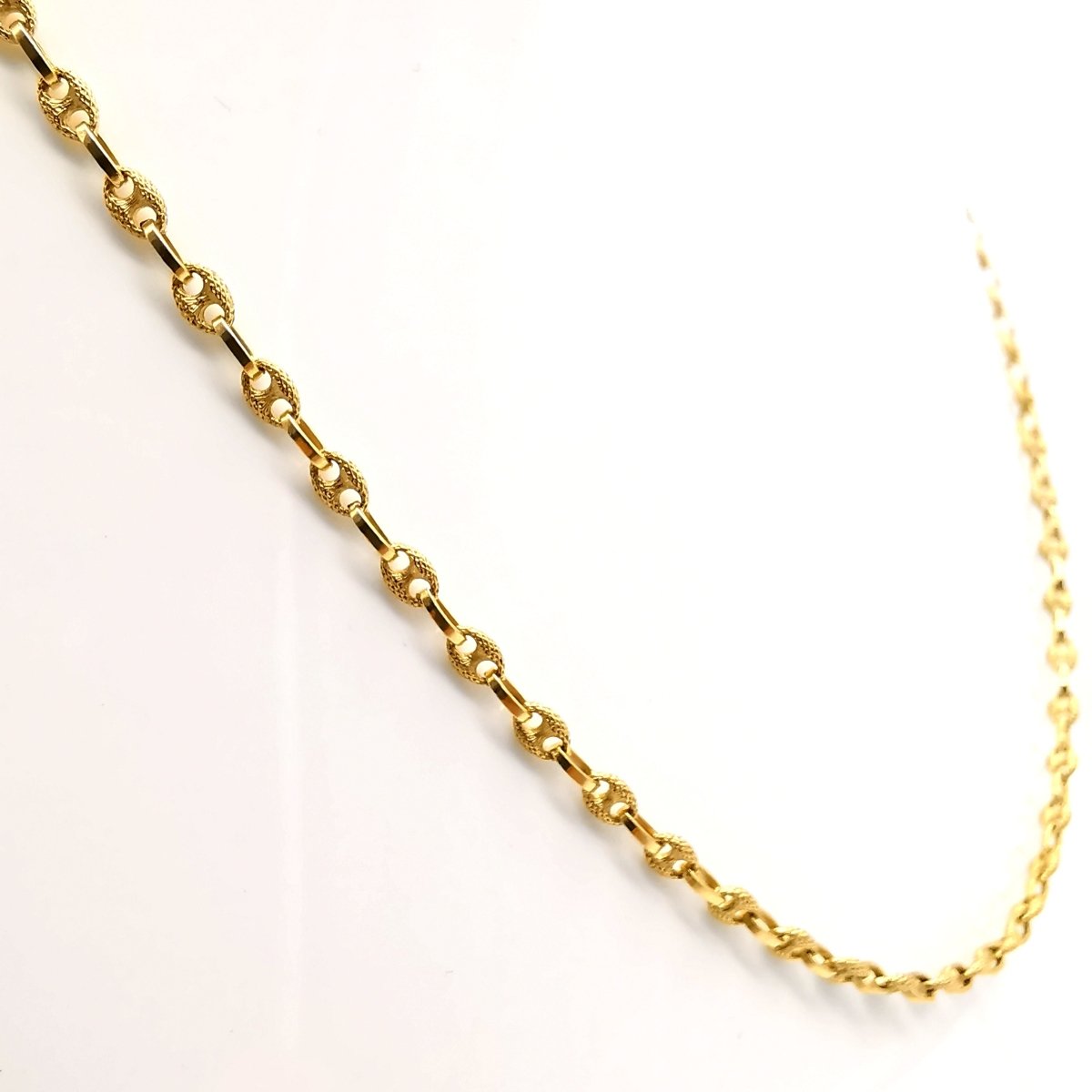 Collier grain de café en or jaune - Castafiore