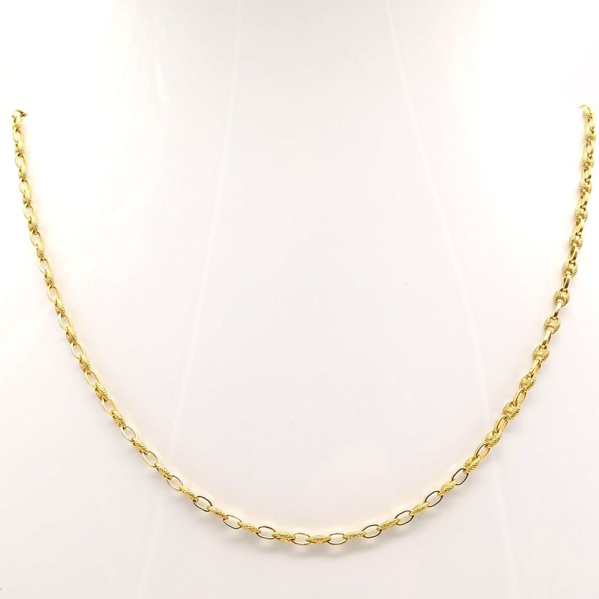 Collier grain de café en or jaune - Castafiore