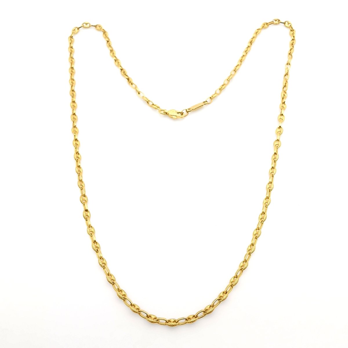 Collier grain de café en or jaune - Castafiore