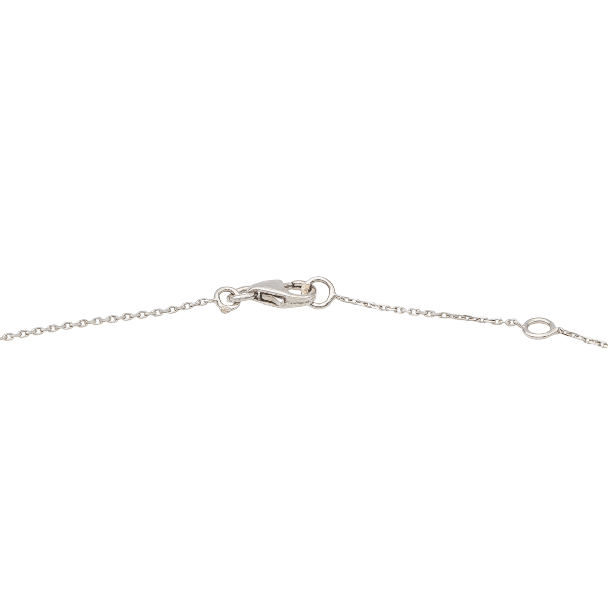 Collier Graphique Or blanc Diamant - Castafiore