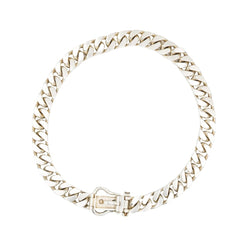 Collier HERMÈS "Boucle Sellier" en argent - Castafiore