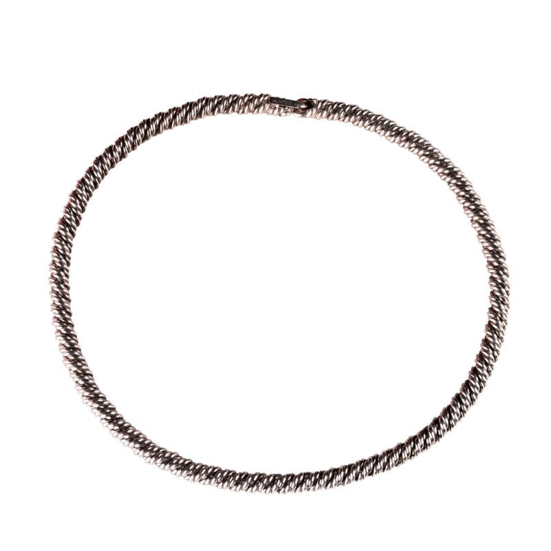 Collier HERMÈS en argent - Castafiore