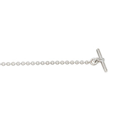 Collier HERMÉS "Ex-Libris" en argent - Castafiore