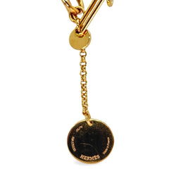 Collier HERMÈS "Ex - Libris" en or rose - Castafiore