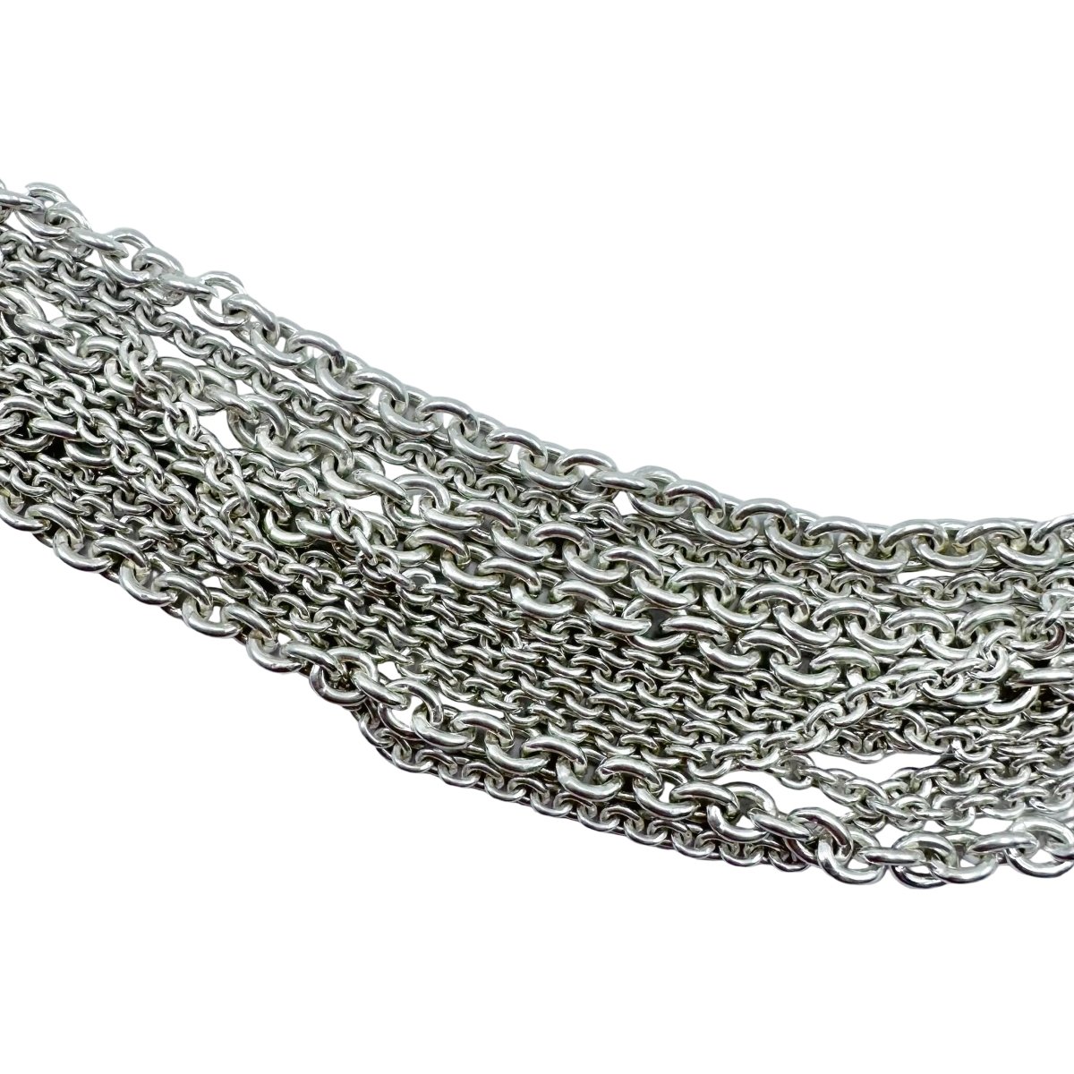 Collier HERMÈS "Licol" en argent - Castafiore