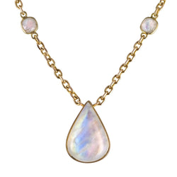Collier labradorite et or - Castafiore