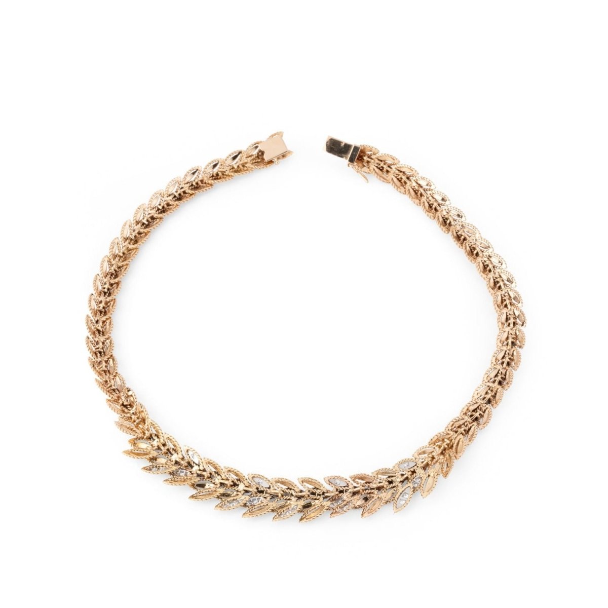 Collier "LIV" en or jaune et diamant - Castafiore