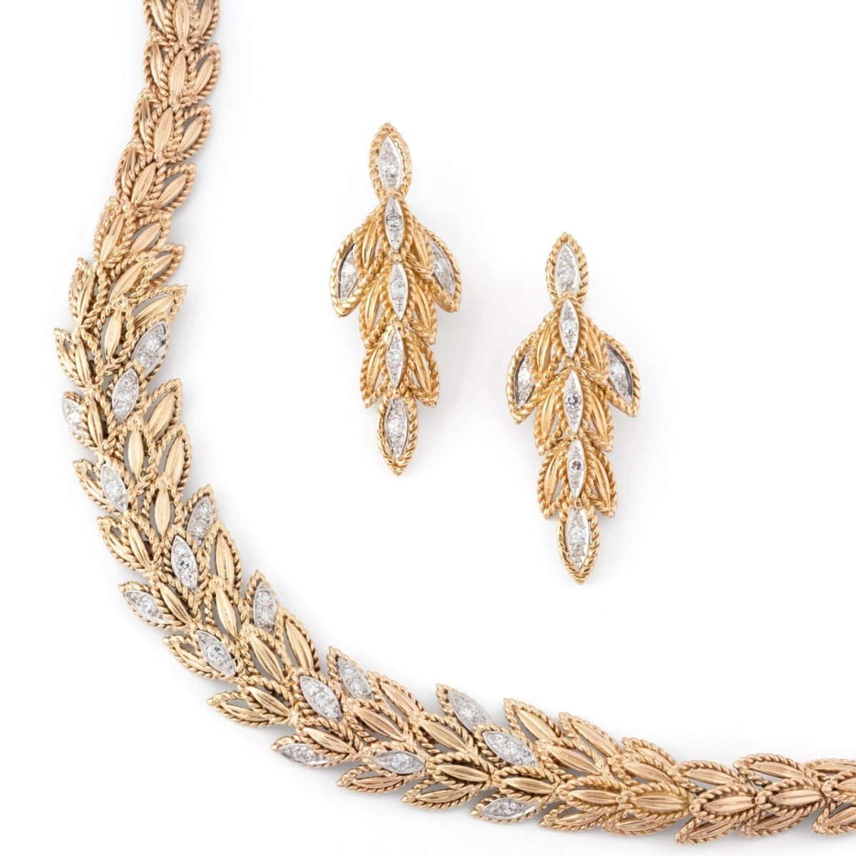 Collier "LIV" en or jaune et diamant - Castafiore