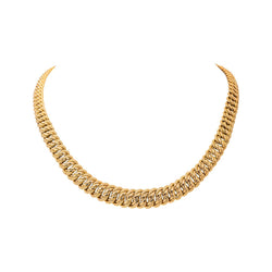 Collier Maille américaine Or rose - Castafiore