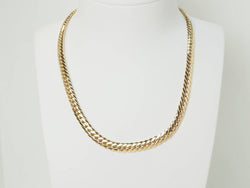 Collier maille anglaise en or jaune - Castafiore