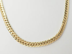 Collier maille anglaise en or jaune - Castafiore