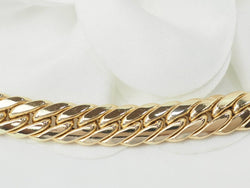 Collier maille anglaise en or jaune - Castafiore