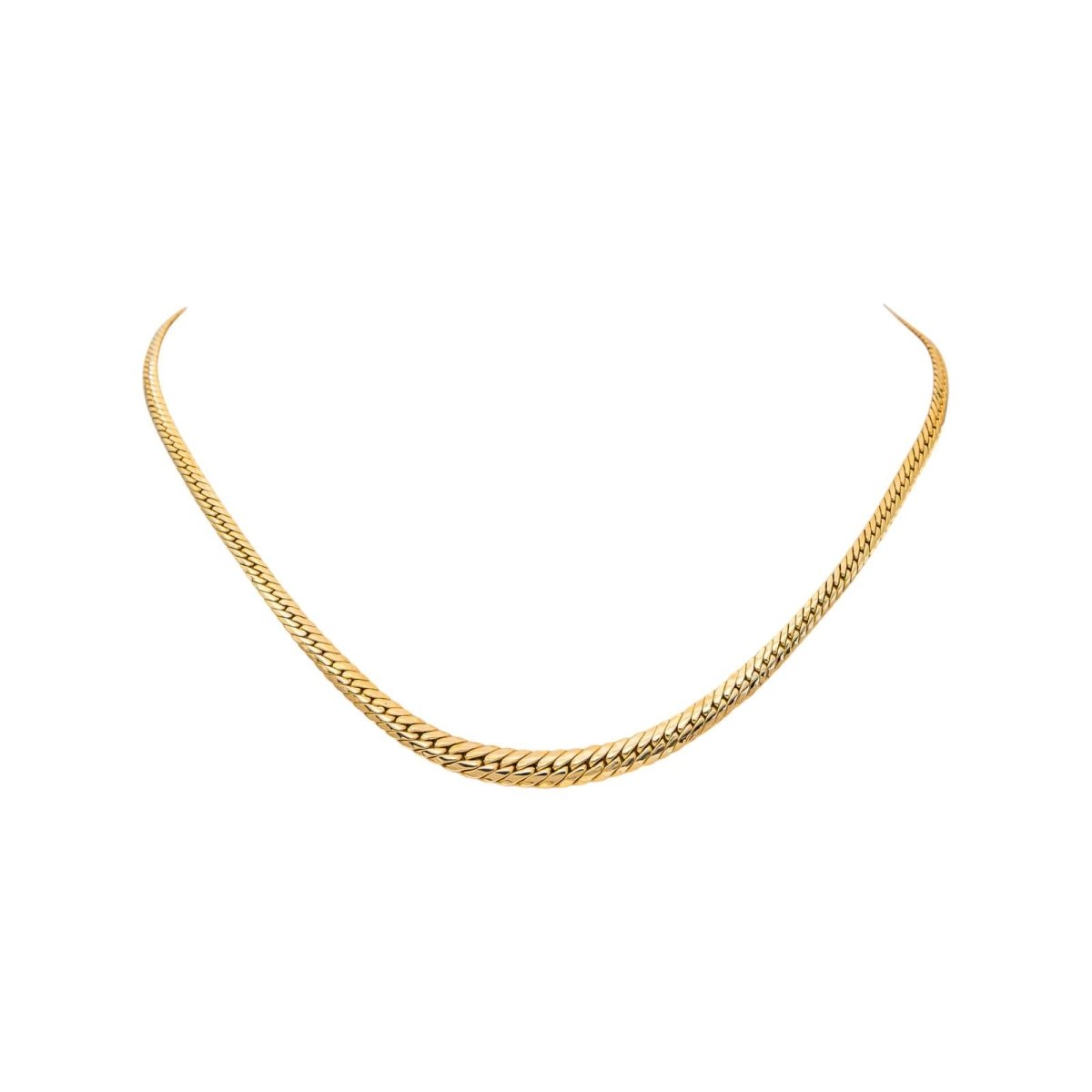 Collier Maille anglaise Or jaune - Castafiore