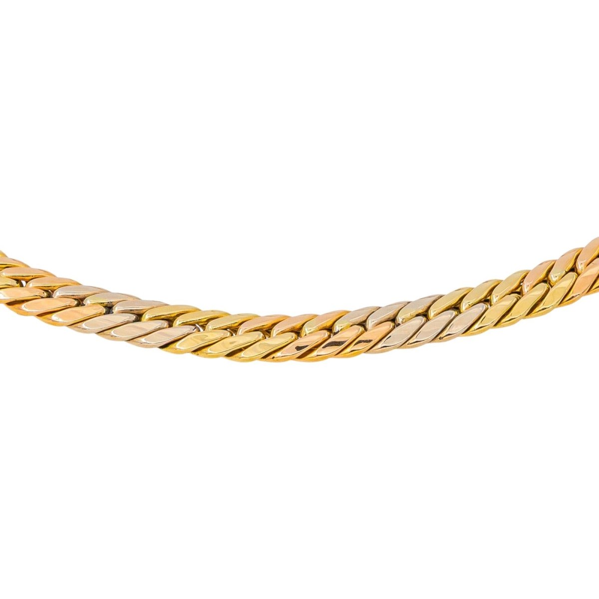 Collier Maille anglaise Or jaune - Castafiore