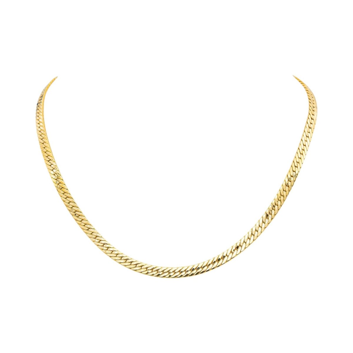 Collier Maille anglaise Or jaune - Castafiore