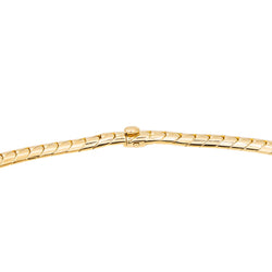 Collier Maille anglaise Or jaune Diamant - Castafiore