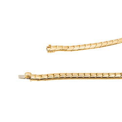 Collier Maille anglaise Or jaune Diamant - Castafiore