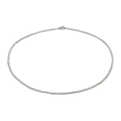 Collier Maille ARTHUS BERTRAND " en or blanc - Castafiore