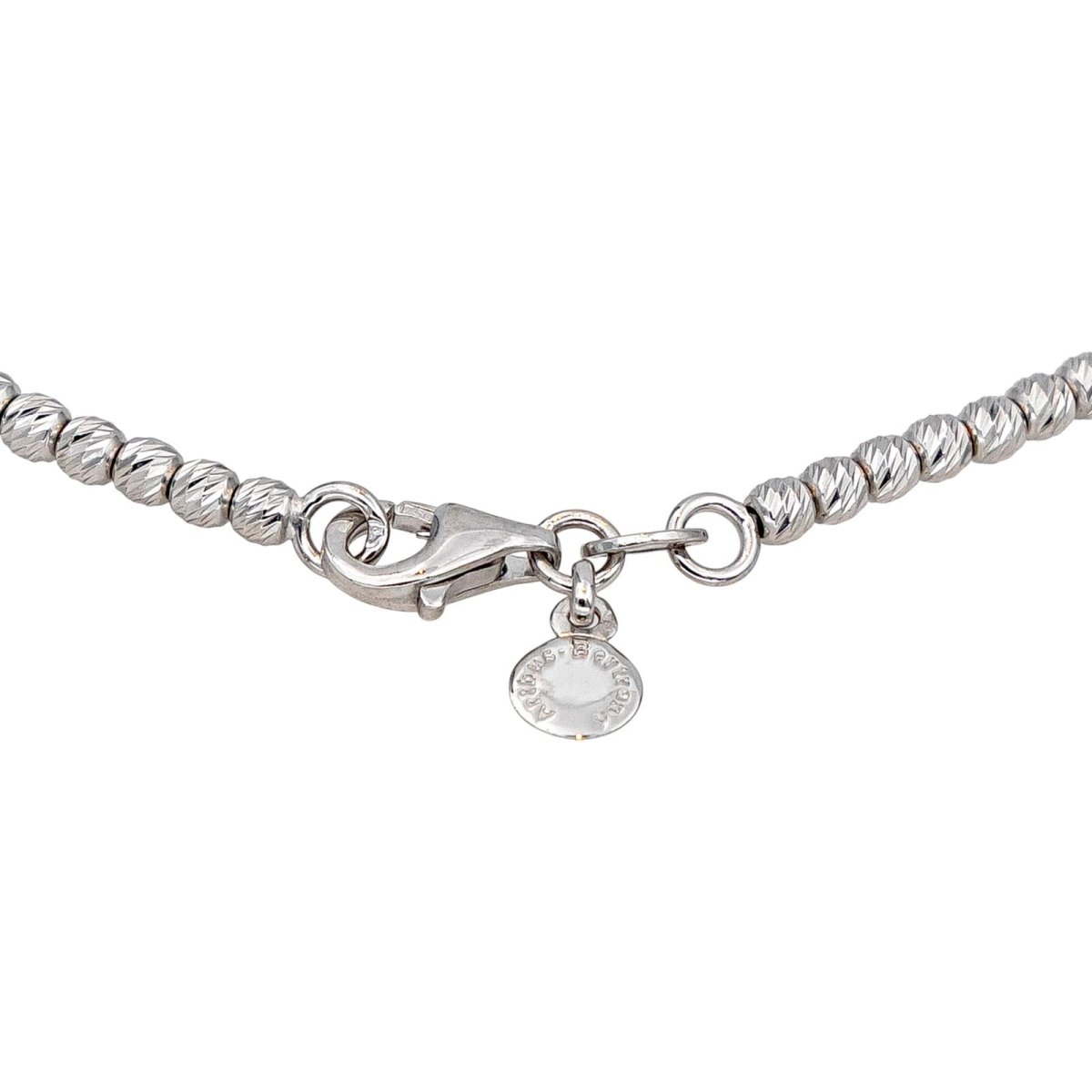 Collier Maille ARTHUS BERTRAND " en or blanc - Castafiore