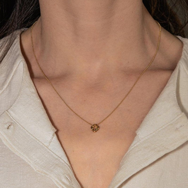 Collier Maille boule Or jaune - Castafiore