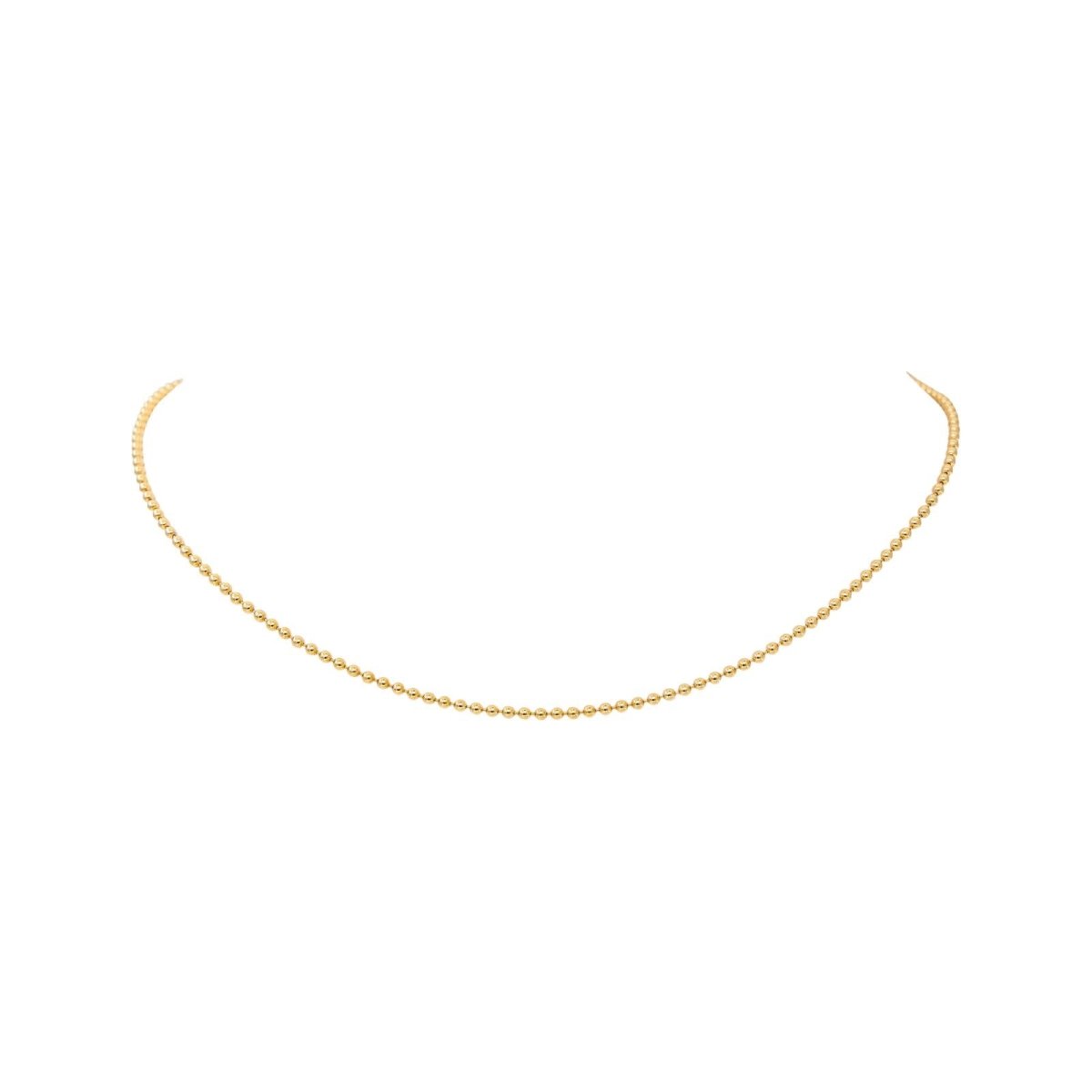 Collier Maille boule Or jaune - Castafiore