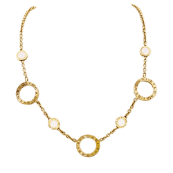 Collier Maille BULGARI "Bulgari Bulgari" en or jaune et nacre - Castafiore