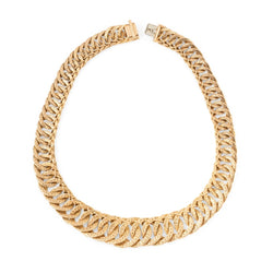 Collier Maille BULGARI en or jaune - Castafiore