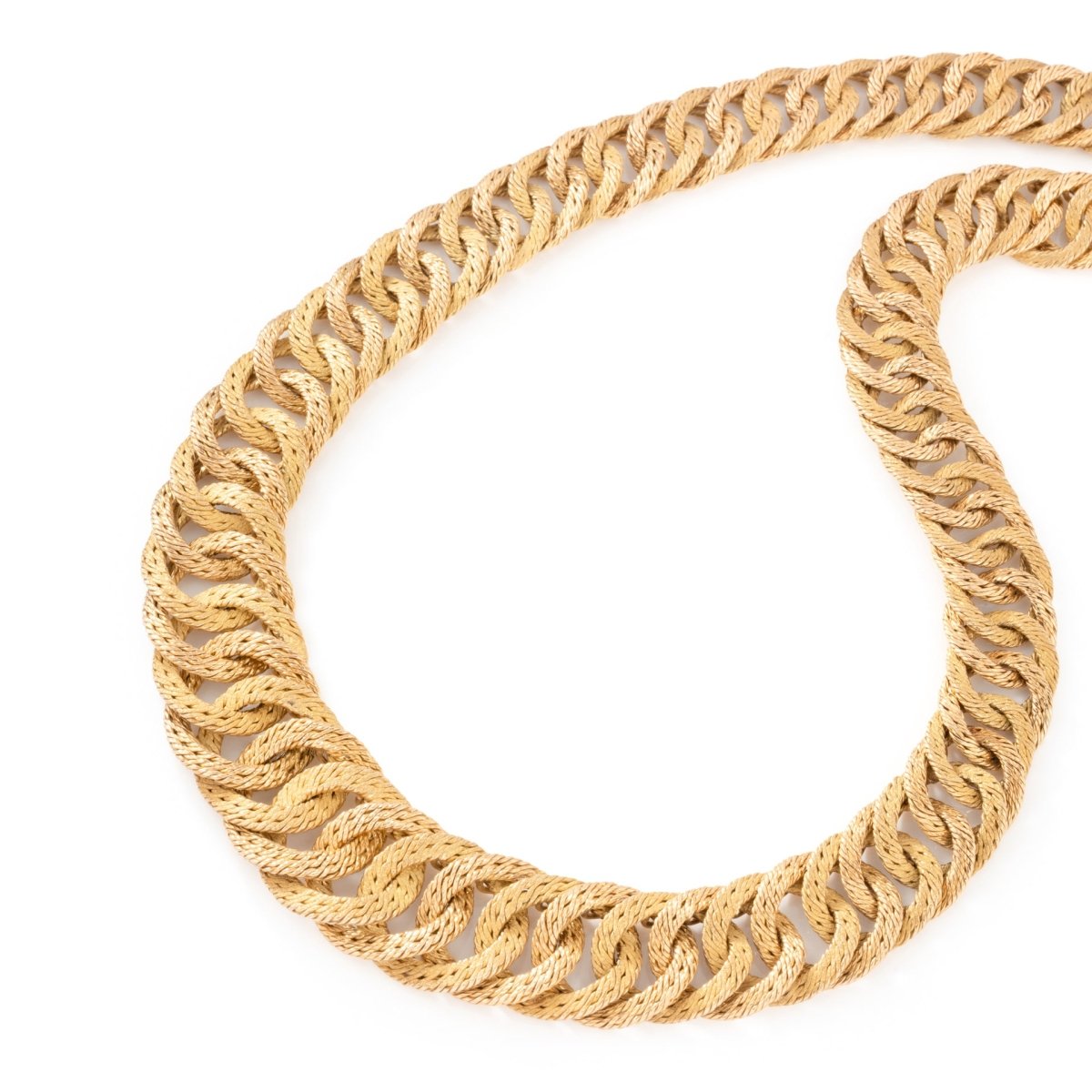 Collier Maille BULGARI en or jaune - Castafiore