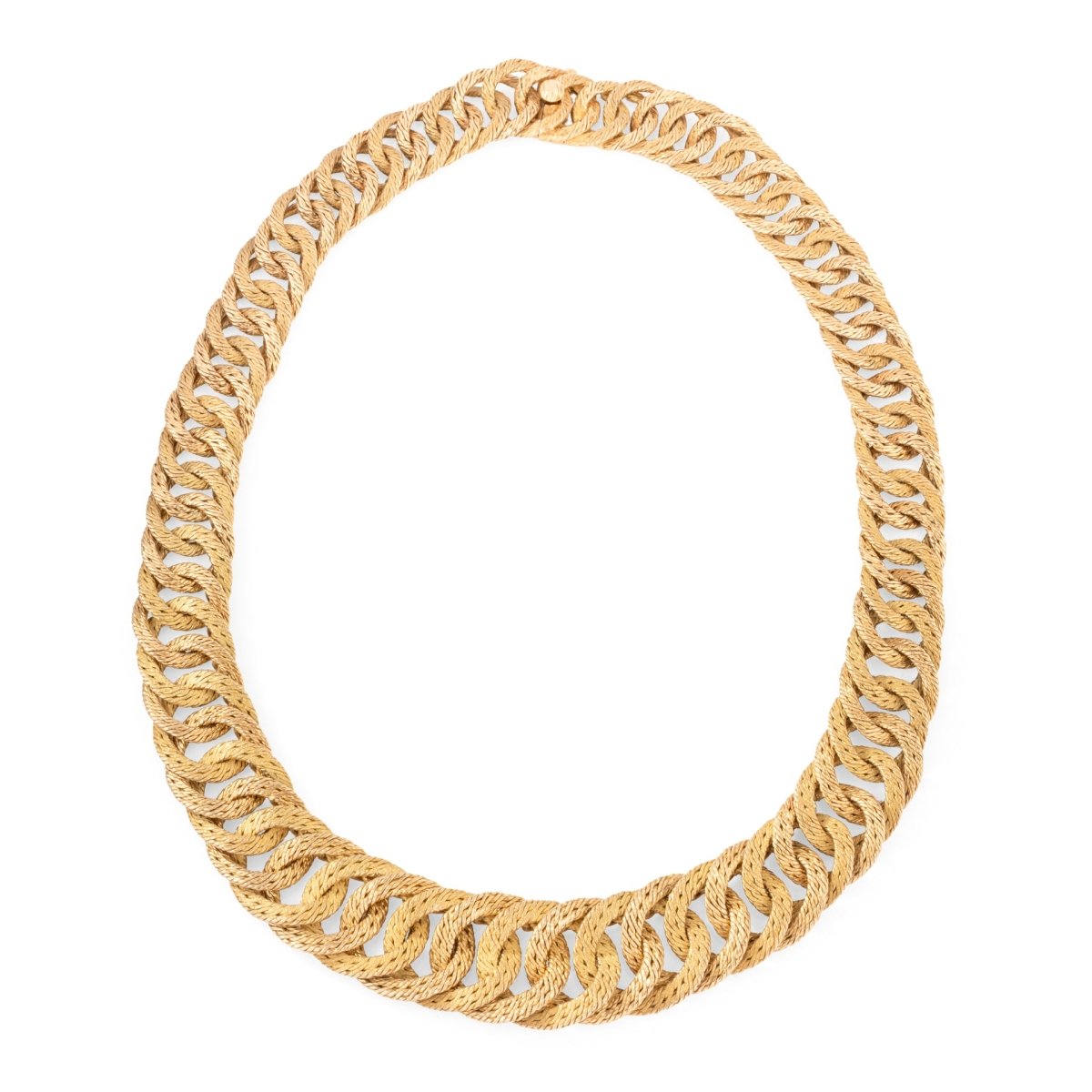 Collier Maille BULGARI en or jaune - Castafiore