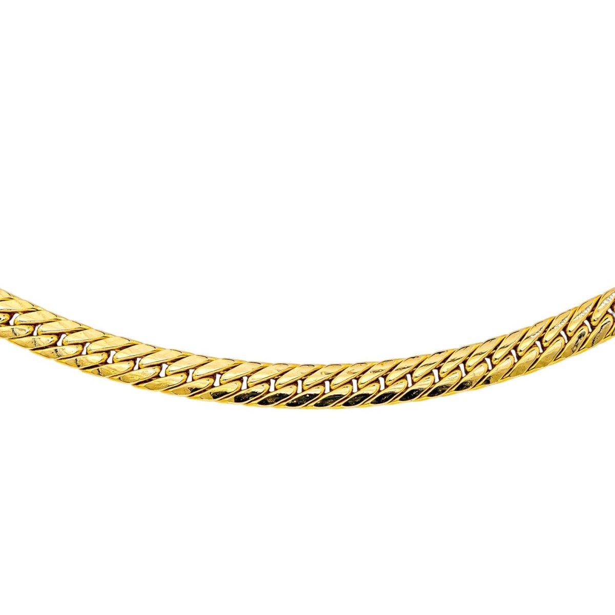 Collier Maille CAPLAIN PARIS en or jaune et saphir - Castafiore