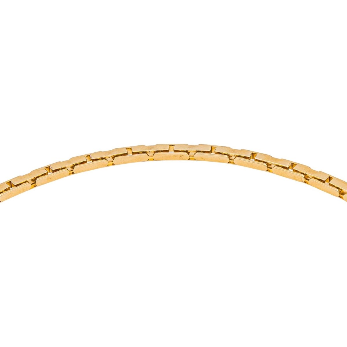 Collier Maille CARTIER "Agrafe" en or jaune - Castafiore