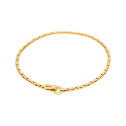 Collier Maille CARTIER "Agrafe" en or jaune - Castafiore