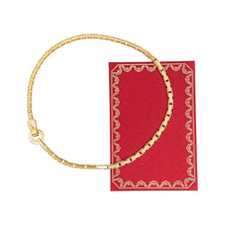 Collier Maille CARTIER "Agrafe" en or jaune - Castafiore