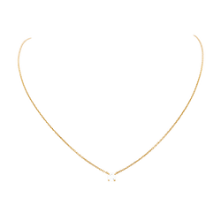 Collier Maille CARTIER en or jaune et diamant - Castafiore