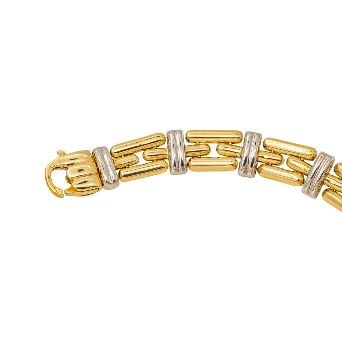 Collier Maille CHIMENTO en or blanc et or jaune - Castafiore